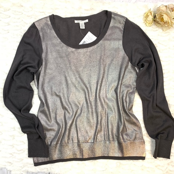 Kenneth Cole Sweaters - Kenneth Cole Metallic Hasina Sweater NWT